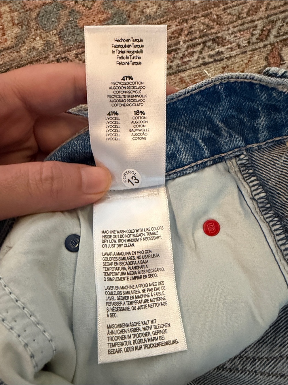 MOTHER Snacks! The Main Course Fray Shorts in Chew Toy Sz 31 - NWT! - Picture 5 of 8